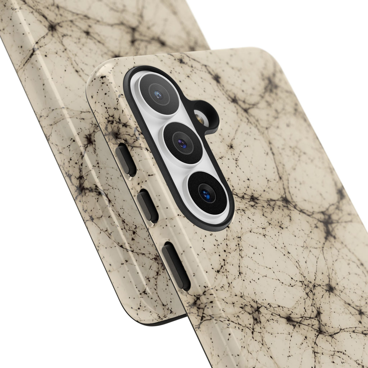 Neon Mycelium - Ink on Paper Phone Case