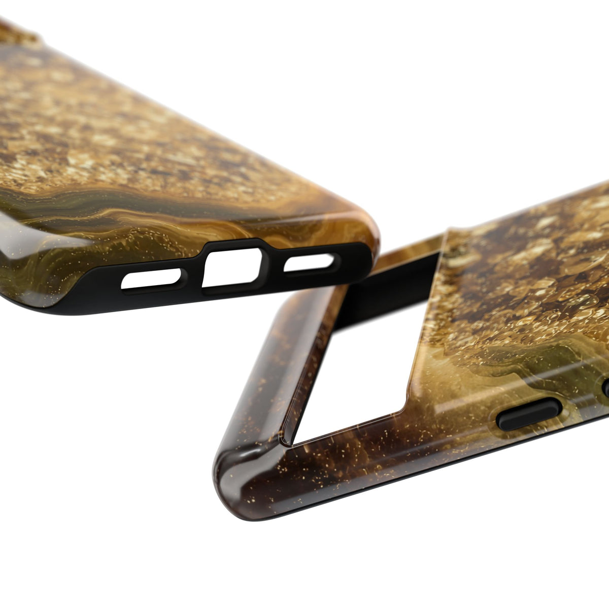 Geode Core - Gold Vein Phone Case