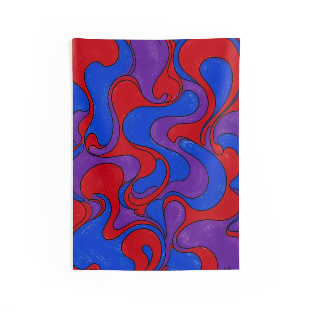 Fillmore Flow - Jewel Tones Tapestry