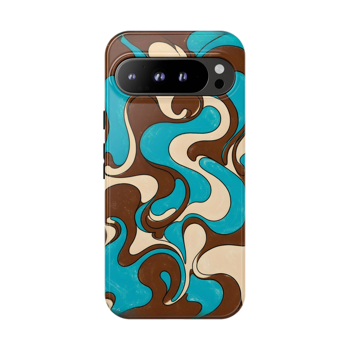 Fillmore Flow - Turquoise & Chocolate Phone Case