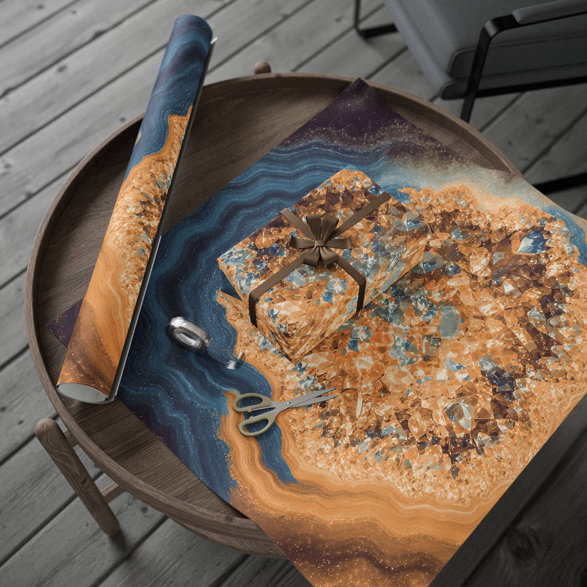 Geode Core - Desert Mirage Wrapping Paper