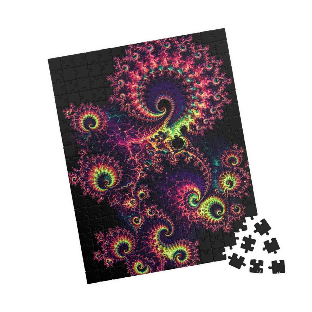 Copper Infinity - Blacklight Jigsaw Puzzle