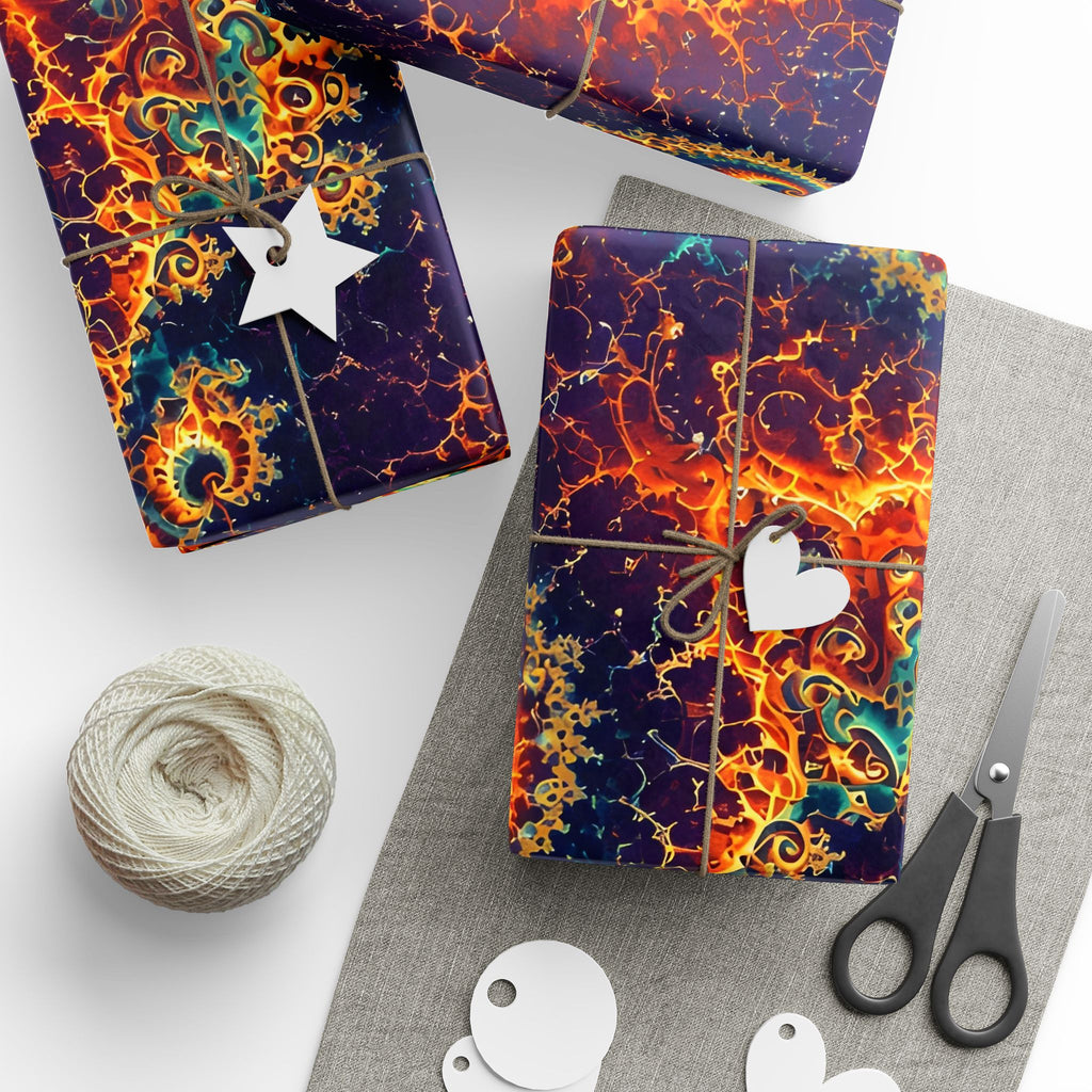 Copper Infinity - Infrared Wrapping Paper