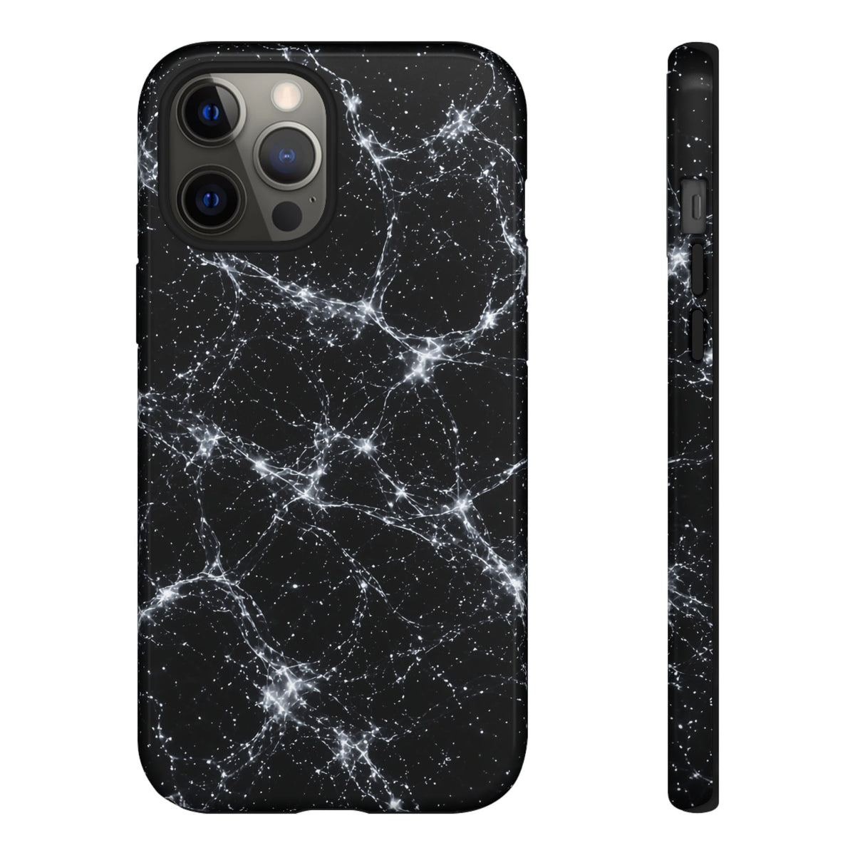 Neon Mycelium - Silver Ghost Phone Case