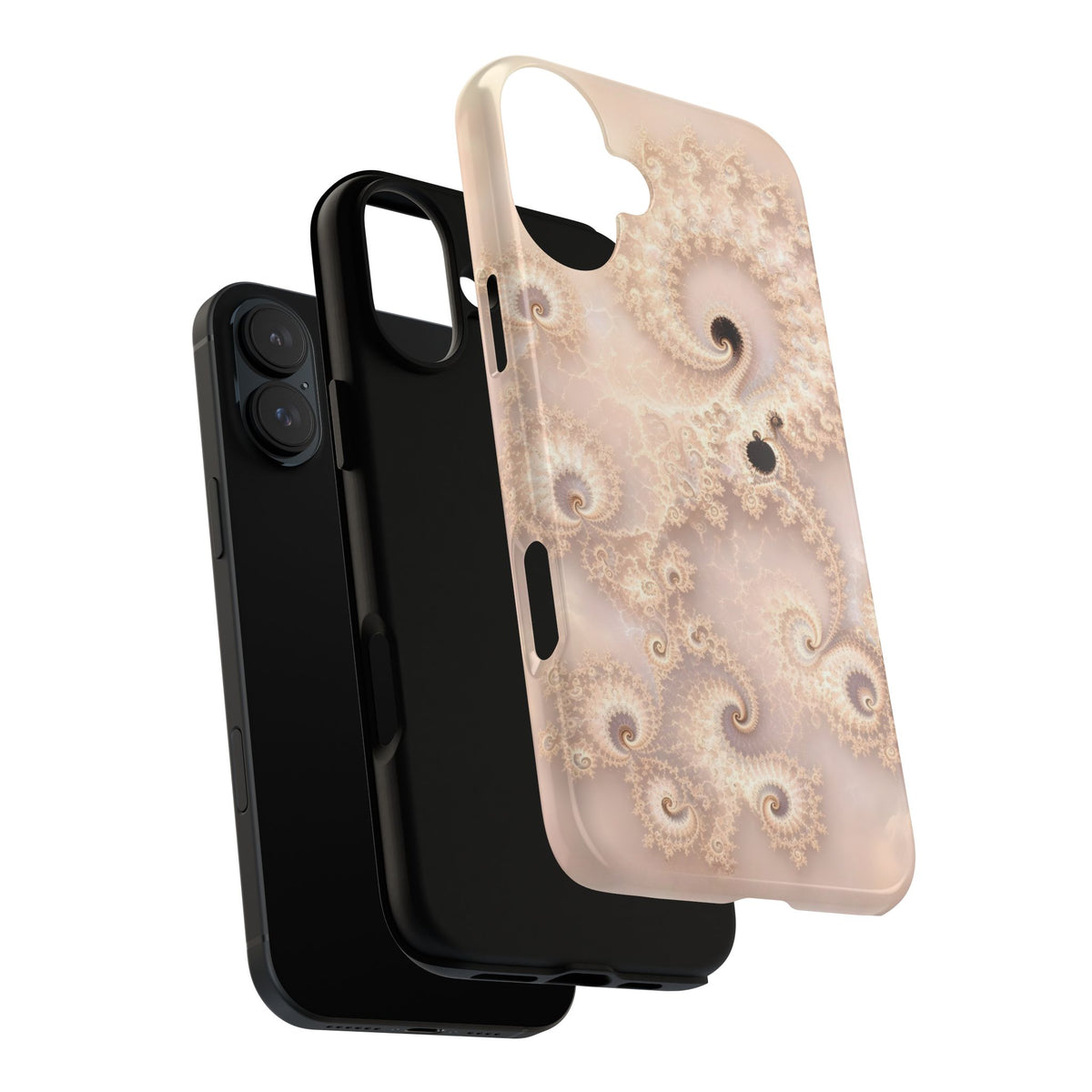 Copper Infinity - Champagne Pearl Phone Case