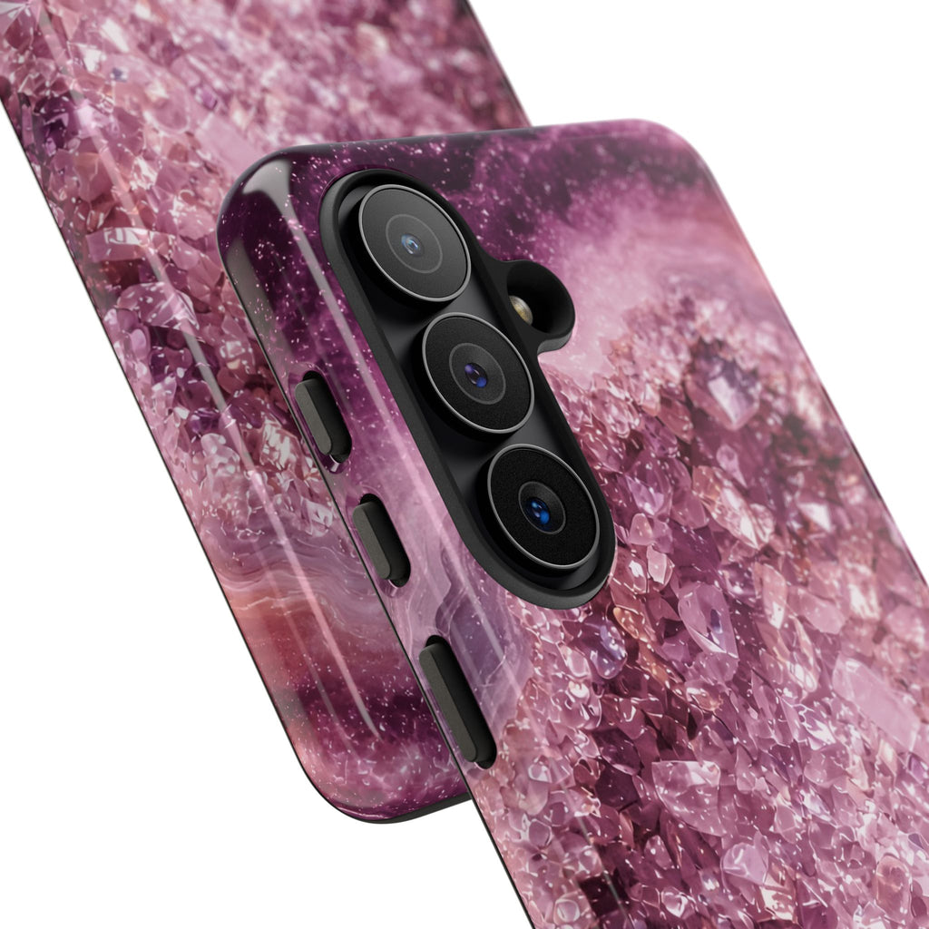 Geode Core - Rose Quartz Phone Case