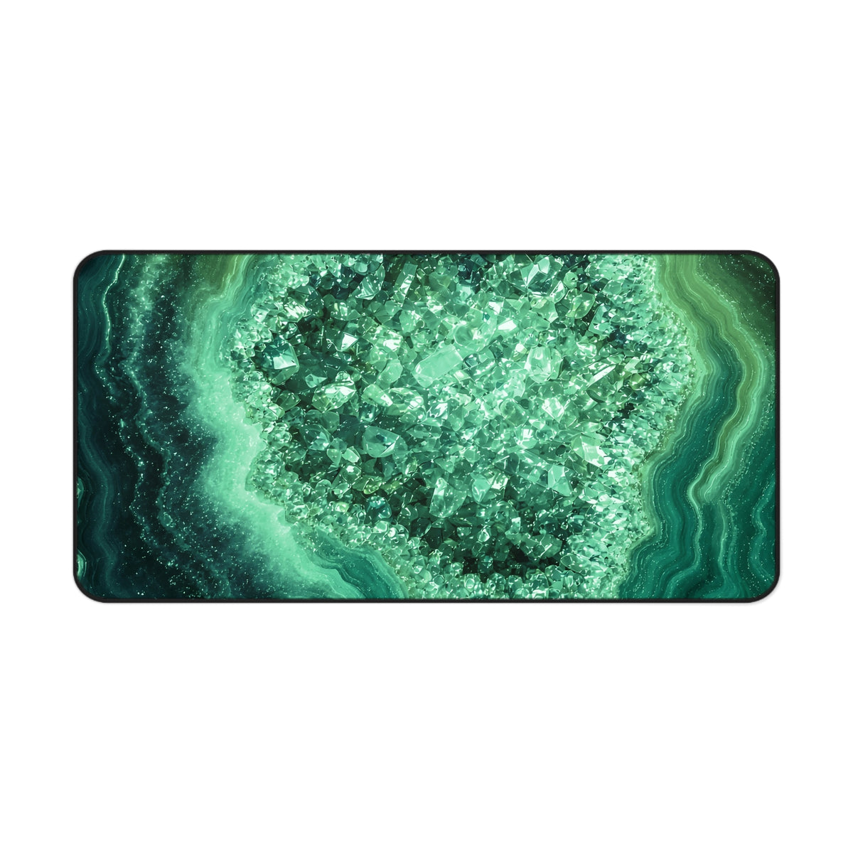 Geode Core - Jade Temple Desk Mat
