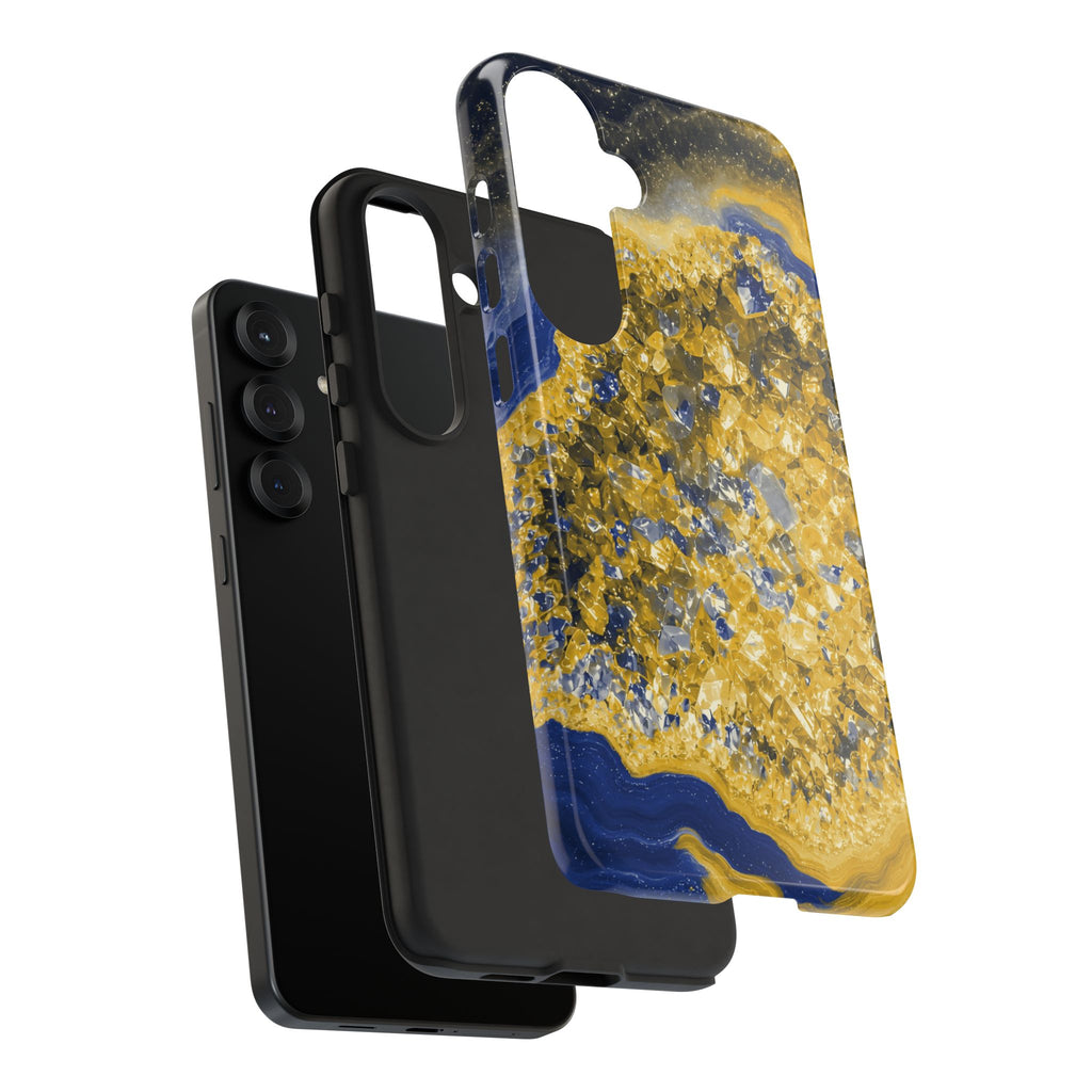 Geode Core - Mustard Navy Phone Case