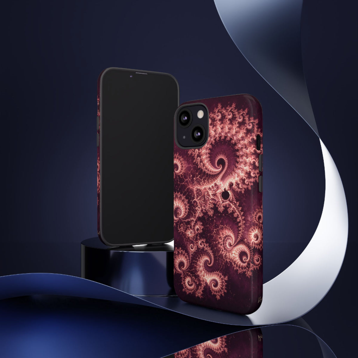 Copper Infinity - Rose Quartz Phone Case