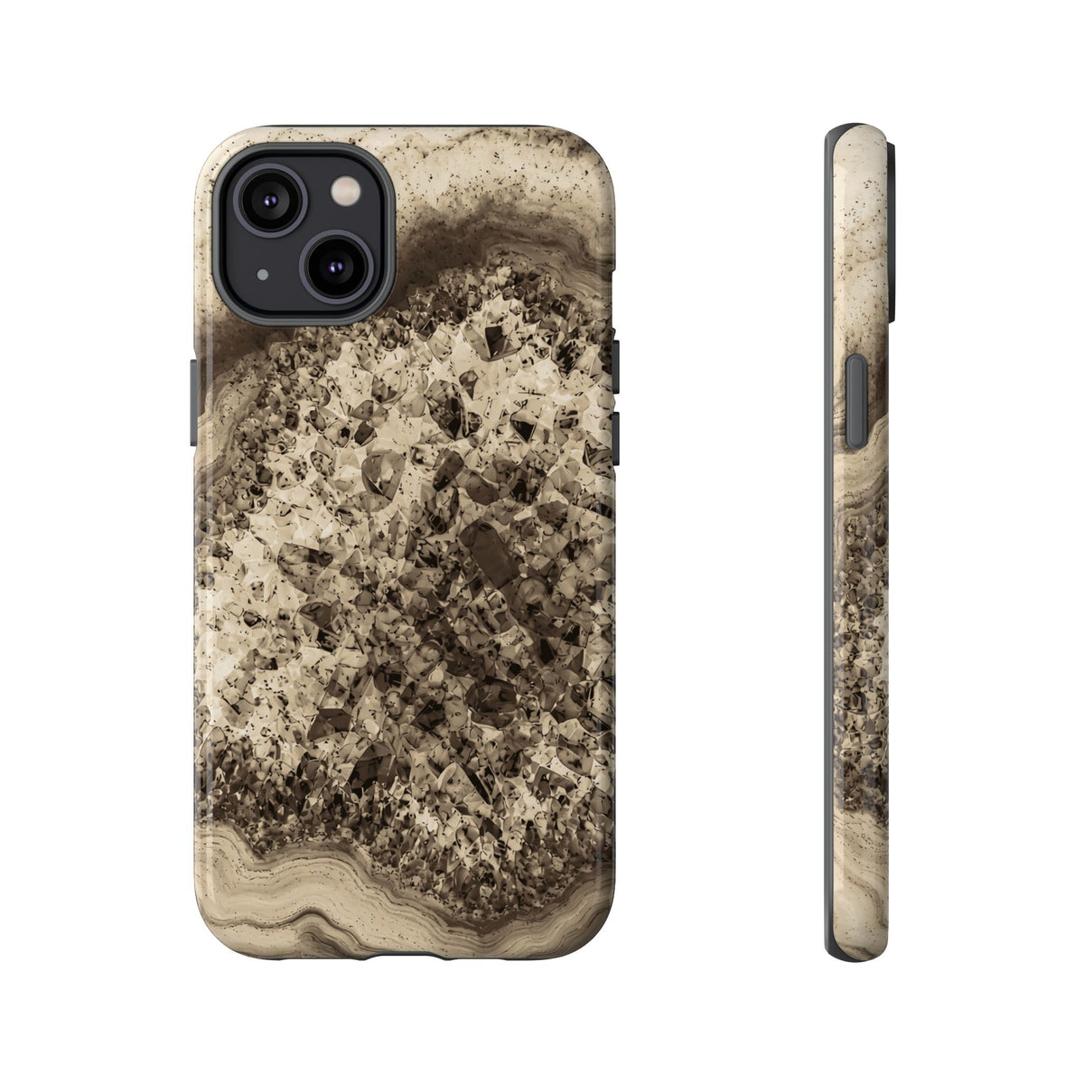 Geode Core - Ink on Paper Phone Case