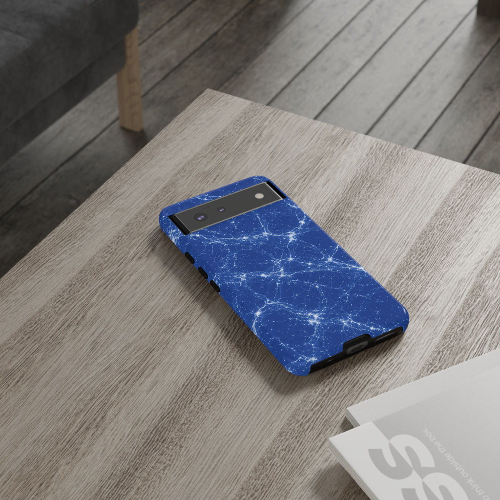 Neon Mycelium - Blueprint Phone Case