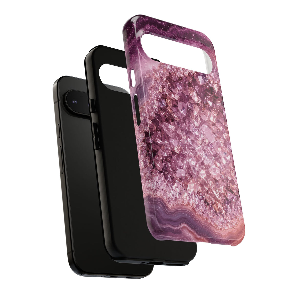 Geode Core - Rose Quartz Phone Case