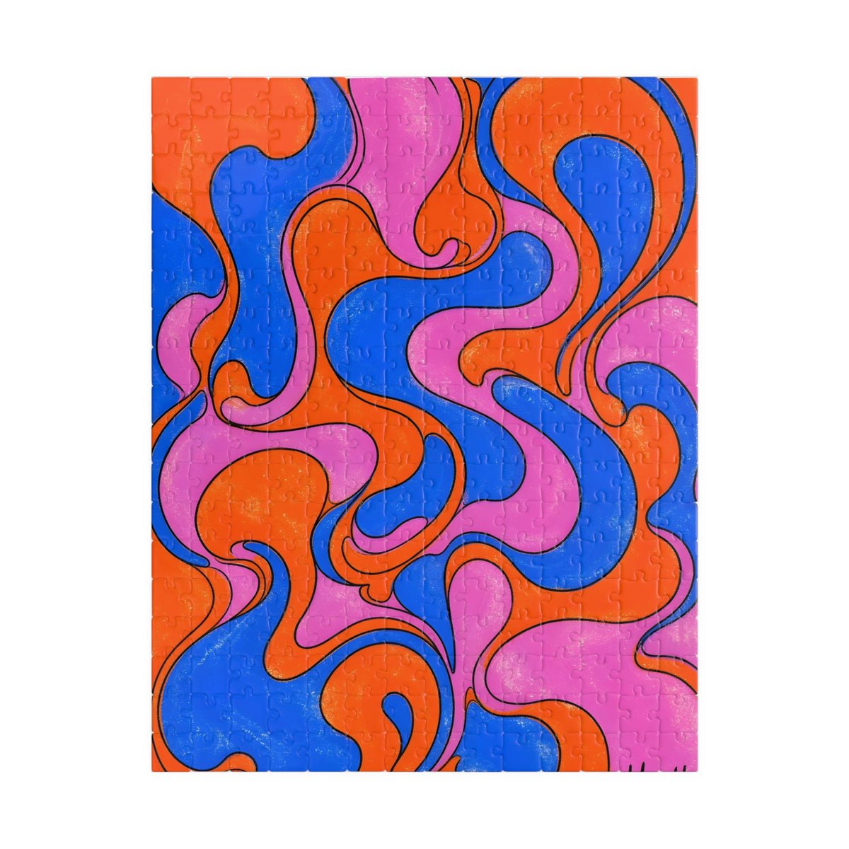 Fillmore Flow - Original Jigsaw Puzzle