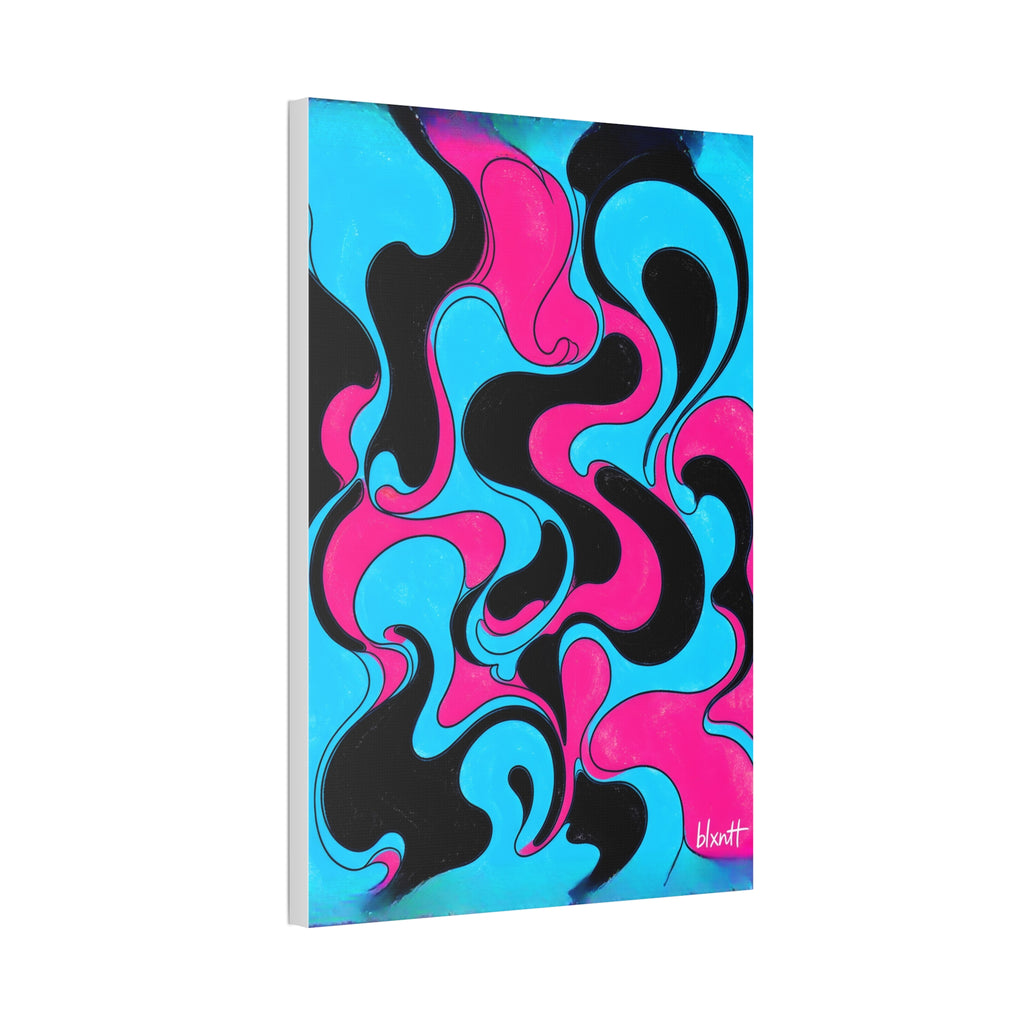 Fillmore Flow - Cyberpunk Glossy Canvas
