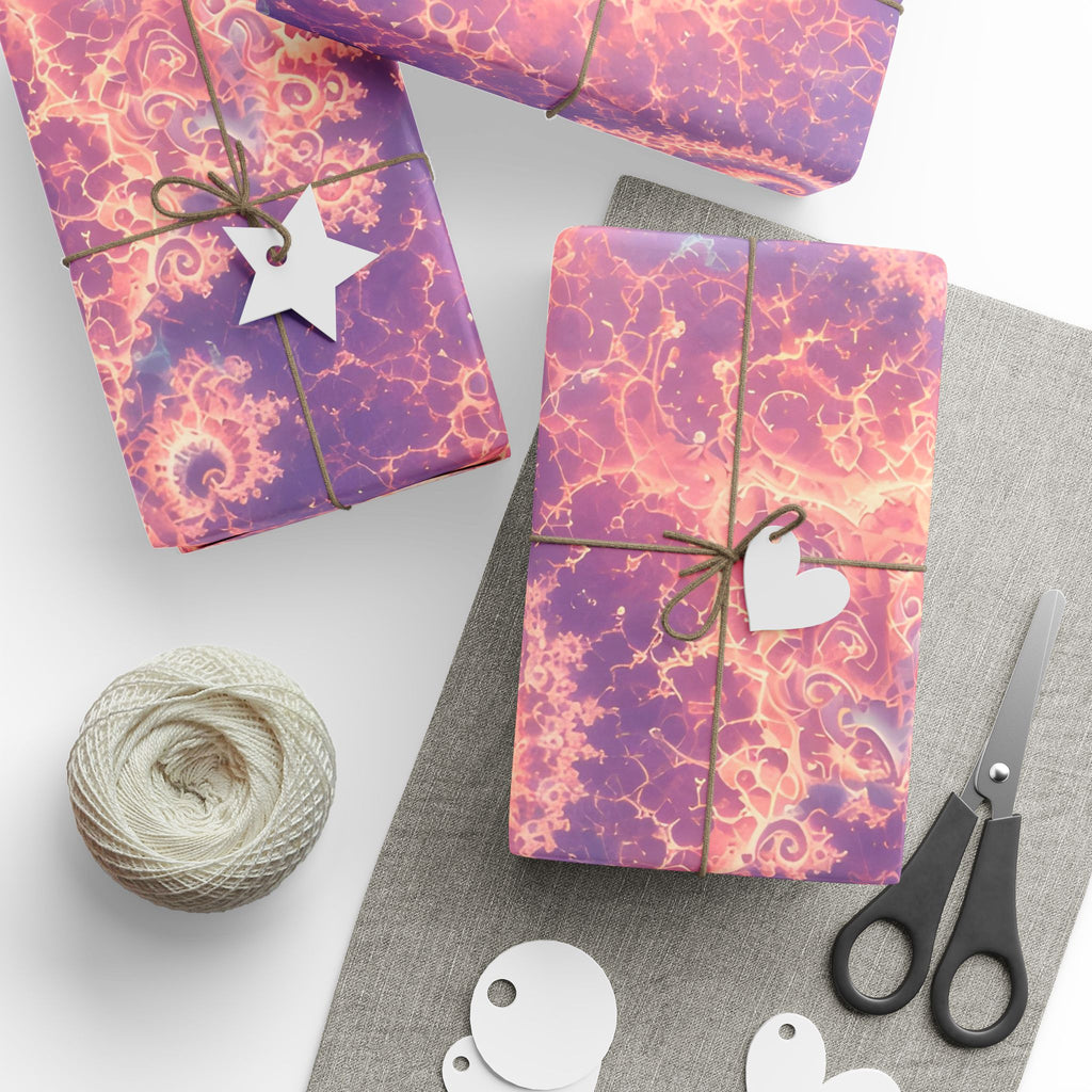 Copper Infinity - Opalescent Sunrise Wrapping Paper