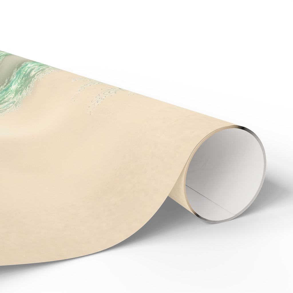 Copper Infinity - Sea Glass Wrapping Paper