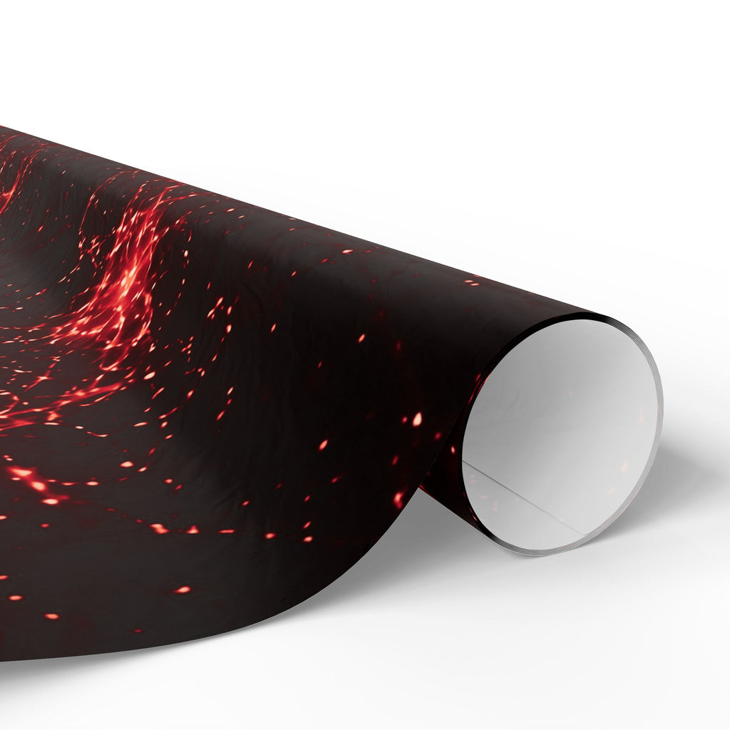 Neon Mycelium - Blood Moon Wrapping Paper