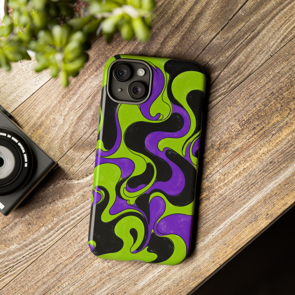 Fillmore Flow - Lime & Purple Phone Case