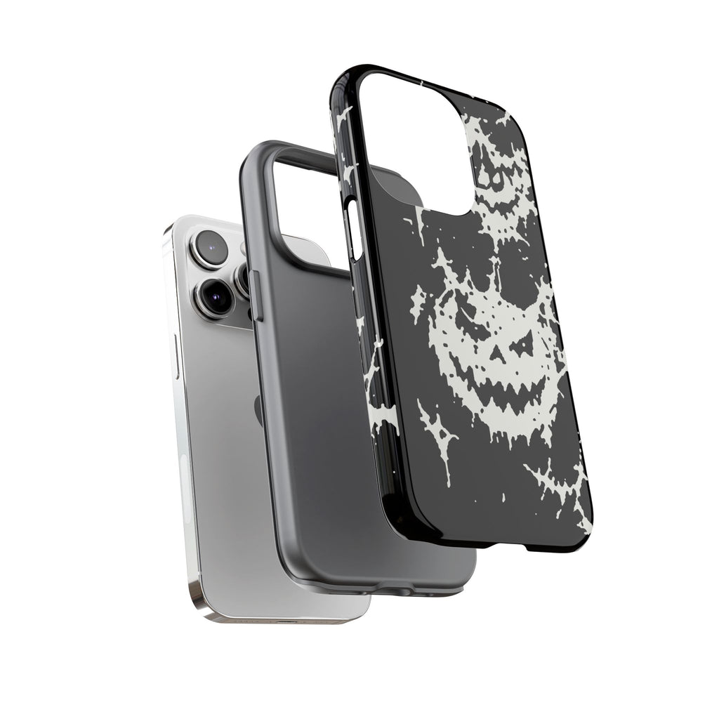 White Spiderweb Pumpkin Phone Case