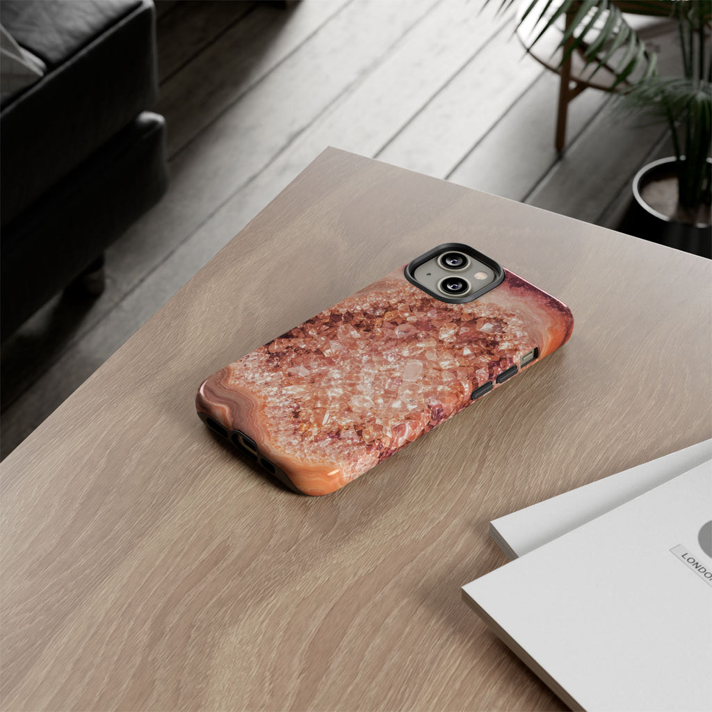 Geode Core - Peach Sorbet Phone Case