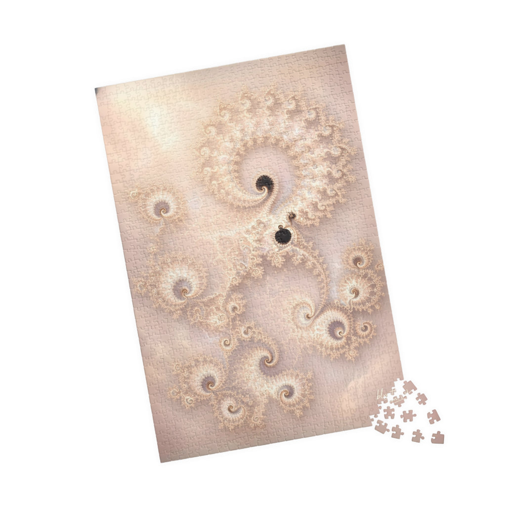 Copper Infinity - Champagne Pearl Jigsaw Puzzle