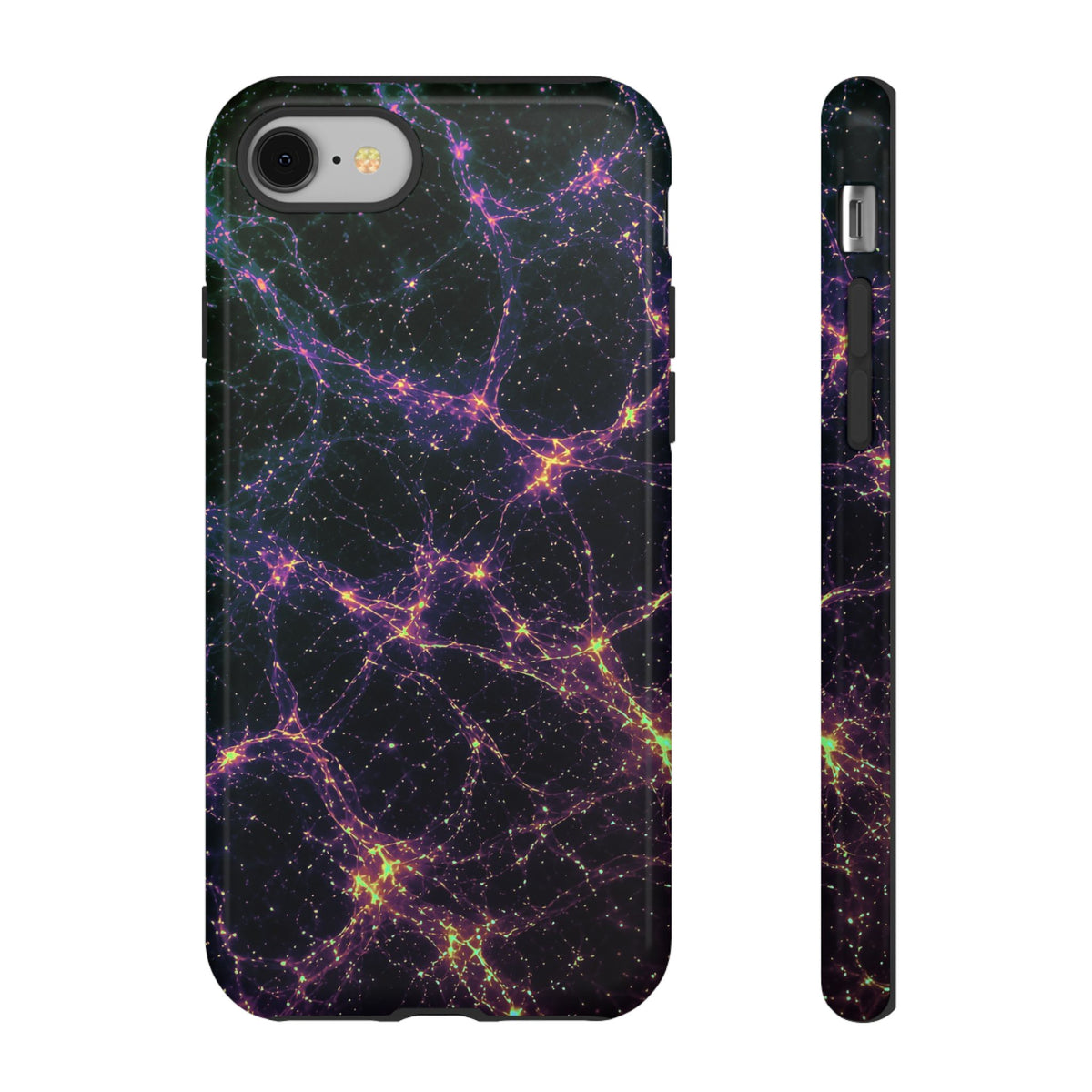 Neon Mycelium - Holographic Phone Case
