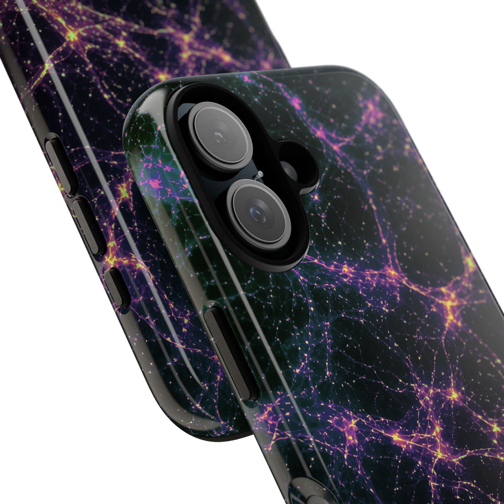Neon Mycelium - Holographic Phone Case