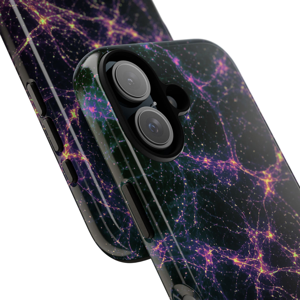 Neon Mycelium - Holographic Phone Case