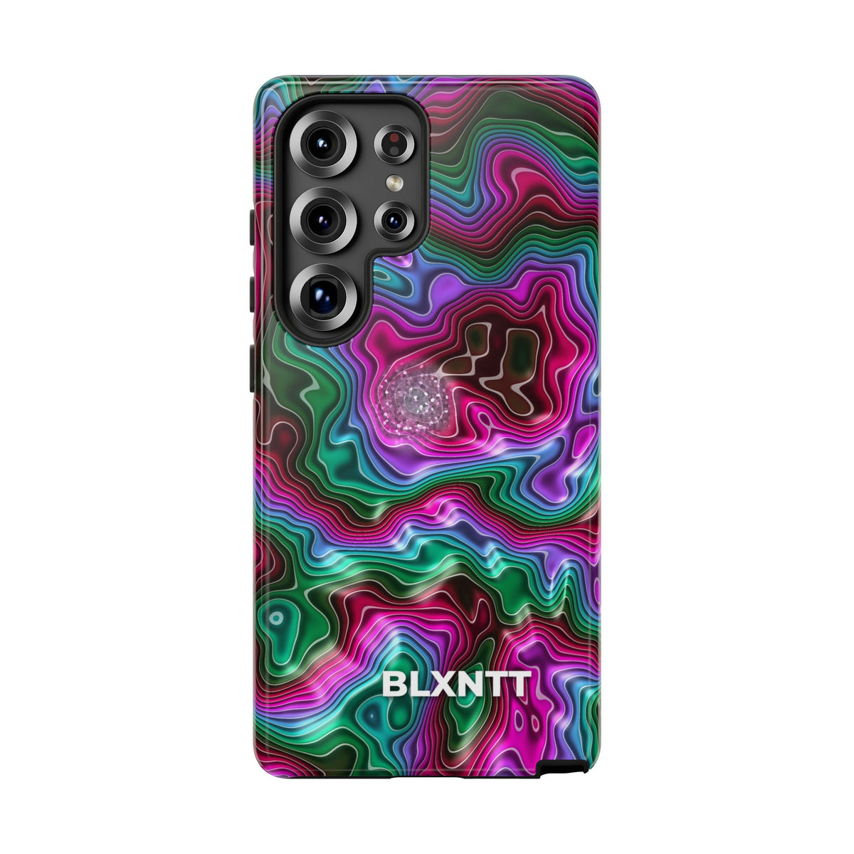 Neon Agate Phone Case
