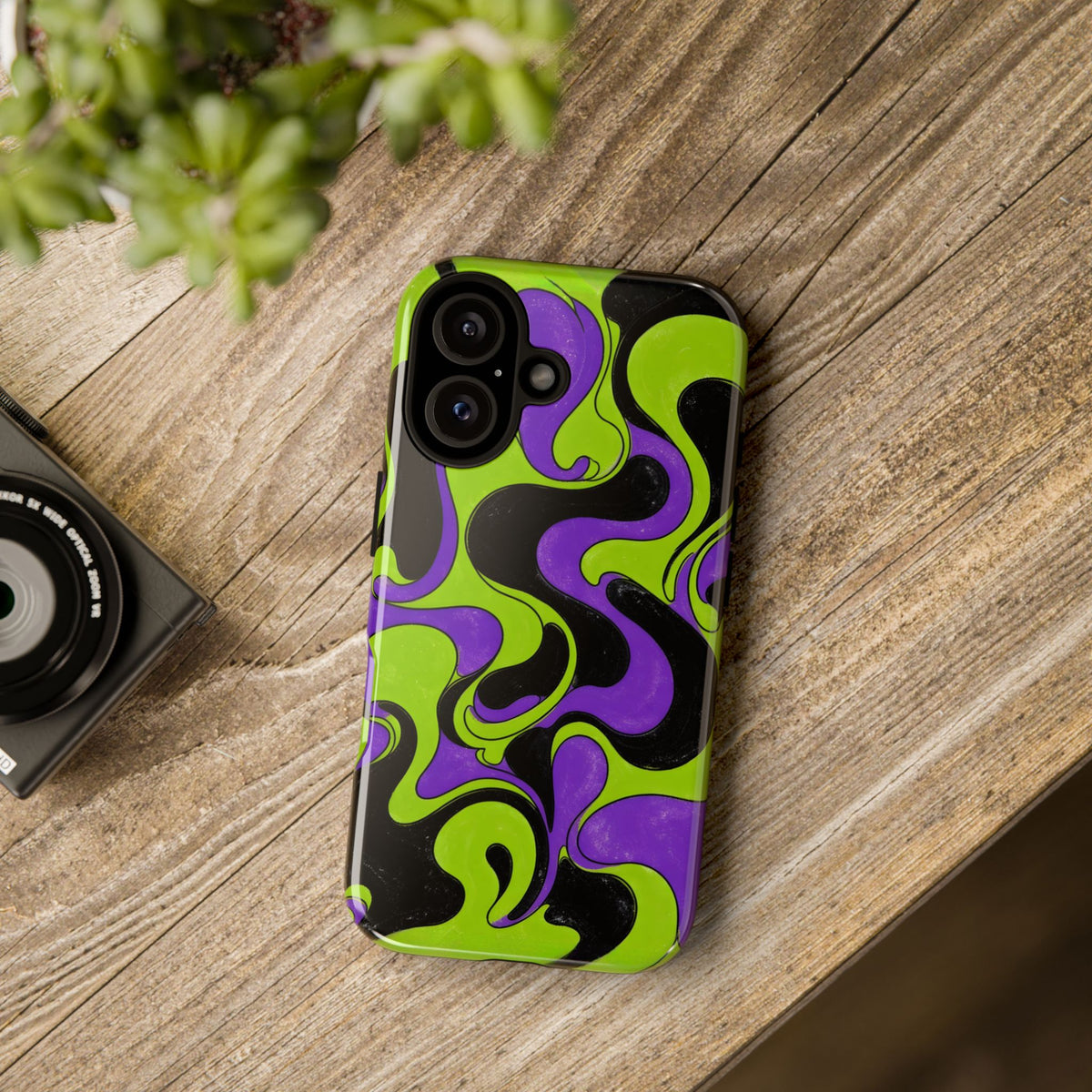 Fillmore Flow - Lime & Purple Phone Case
