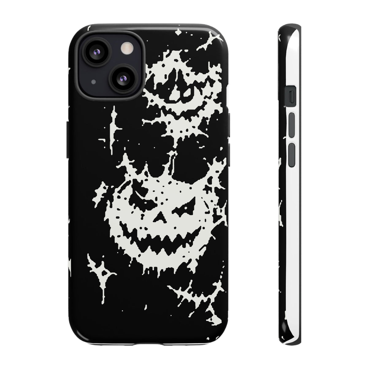 White Spiderweb Pumpkin Phone Case