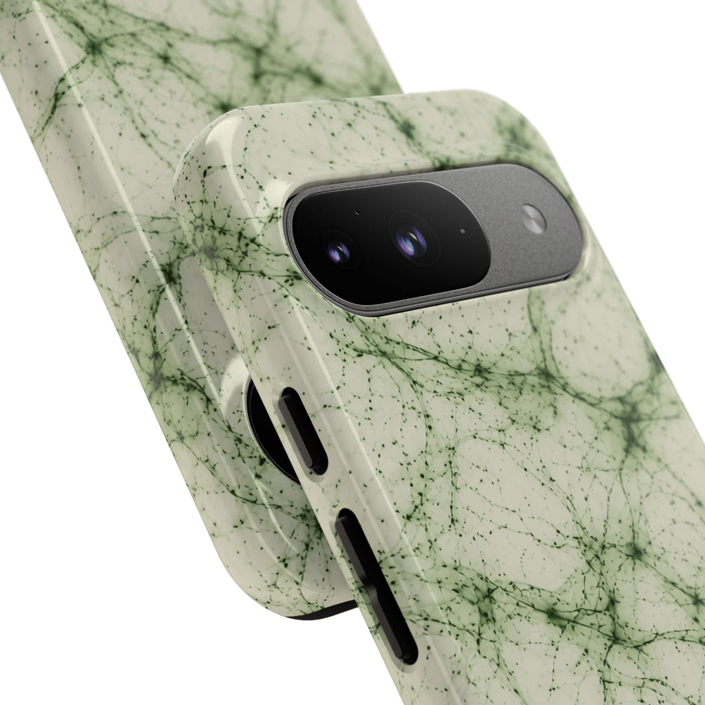 Neon Mycelium - Matcha Latte Phone Case