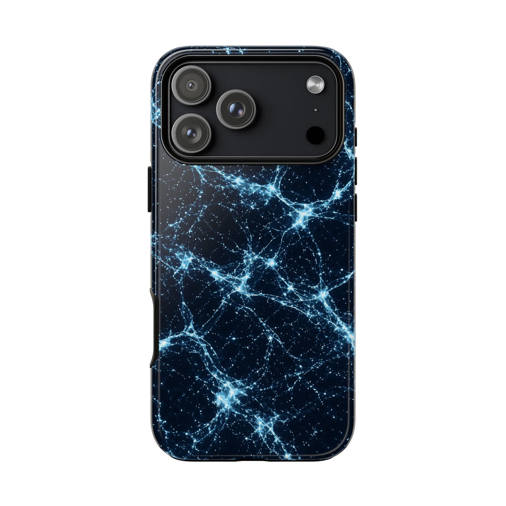 Neon Mycelium - Ice Crystal Phone Case