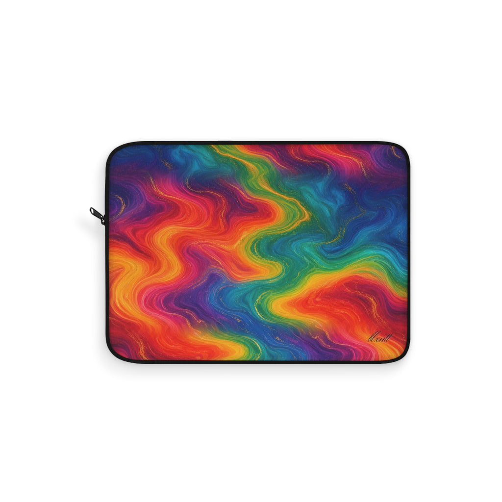 Rainbow Marble Laptop Sleeve