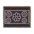 BLXNTT Purple Hippie Woven Blanket #2