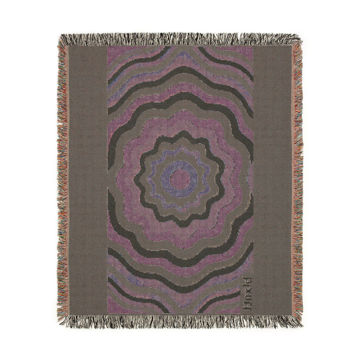 BLXNTT Green Hippie Woven Blanket #3