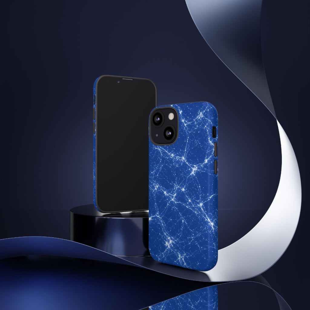 Neon Mycelium - Blueprint Phone Case
