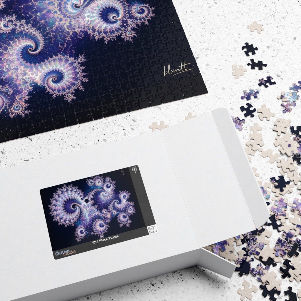 Copper Infinity - Holographic Opal Jigsaw Puzzle