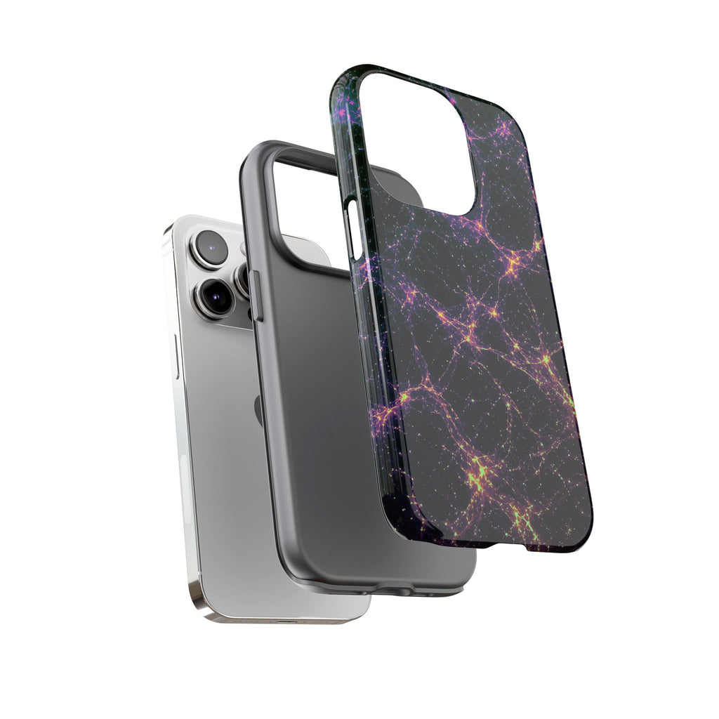 Neon Mycelium - Holographic Phone Case