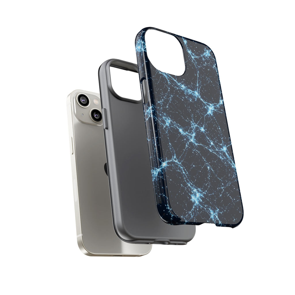 Neon Mycelium - Ice Crystal Phone Case