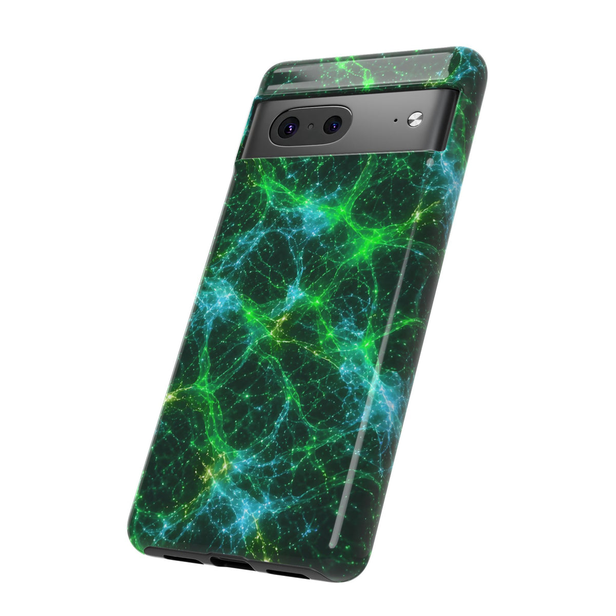Neon Mycelium - Mermaid Phone Case