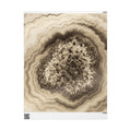 Geode Core - Ink on Paper Wrapping Paper