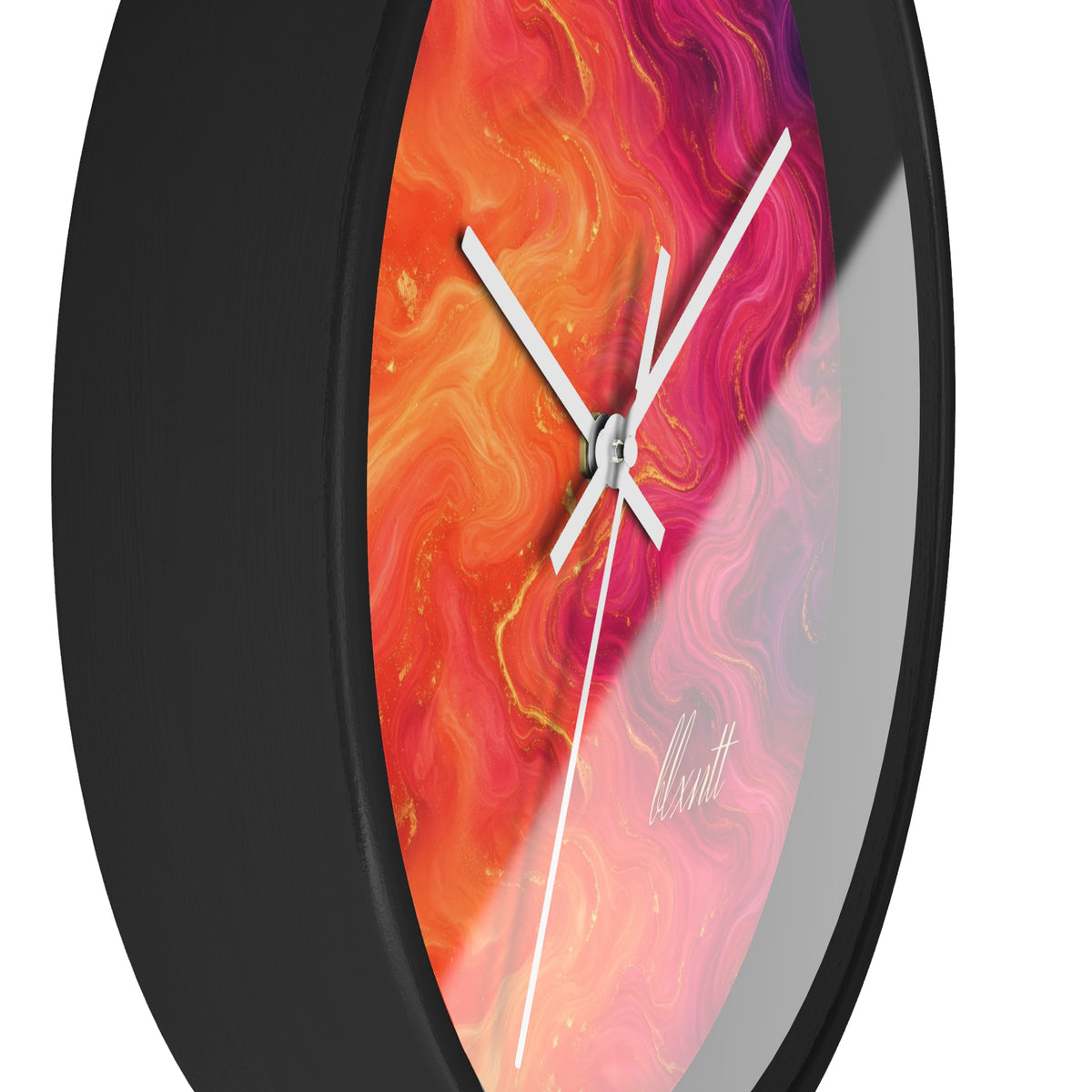 Sunset Marble Wall Clock