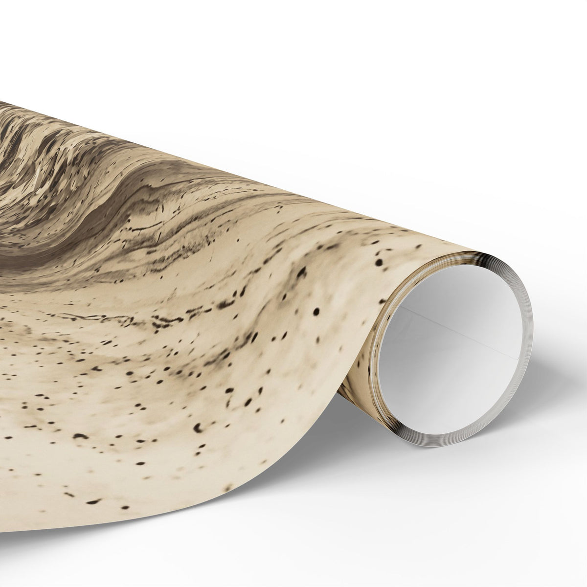 Geode Core - Ink on Paper Wrapping Paper