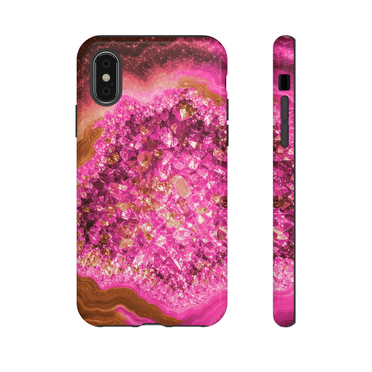Geode Core - Terracotta Neon Phone Case