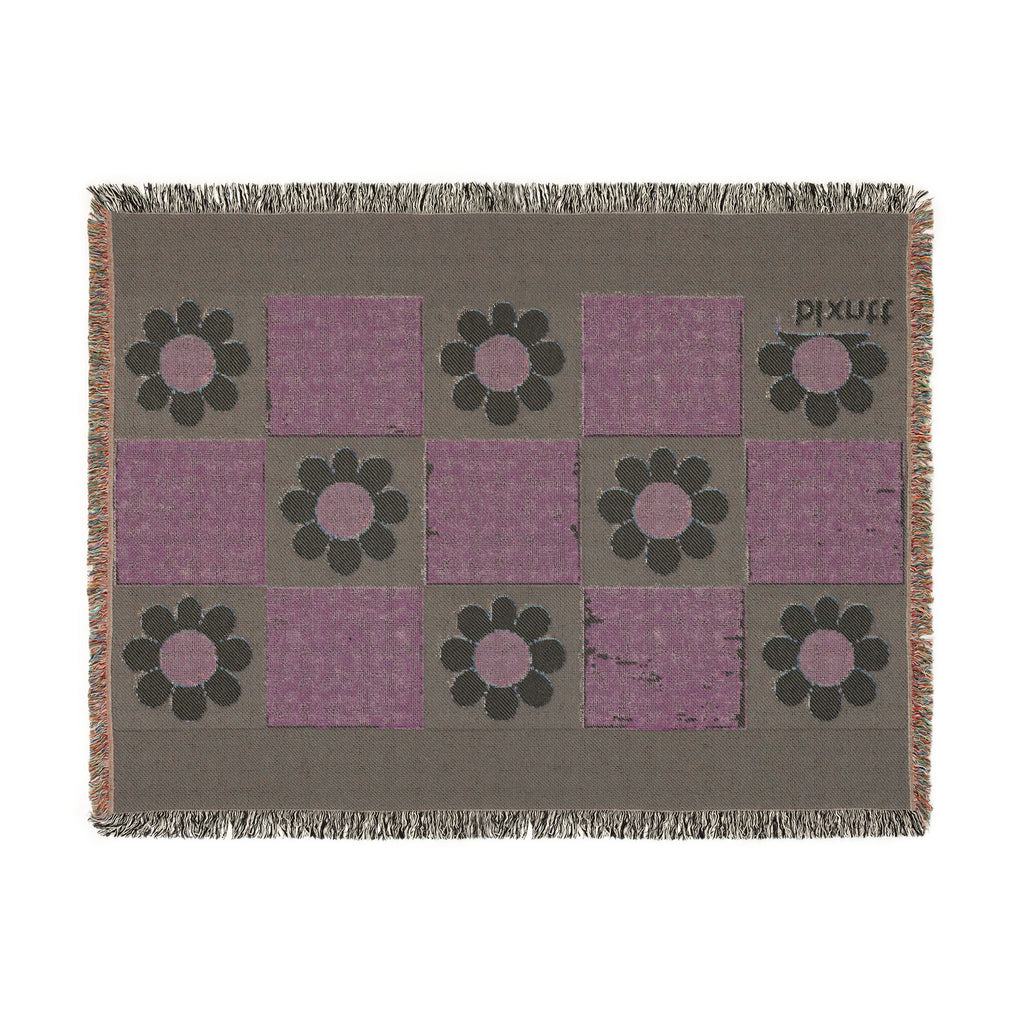 BLXNTT Green Hippie Woven Blanket #2
