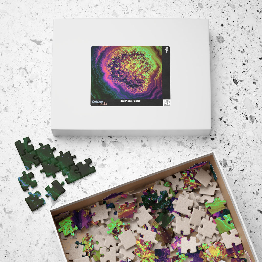 Geode Core - Holographic Jigsaw Puzzle