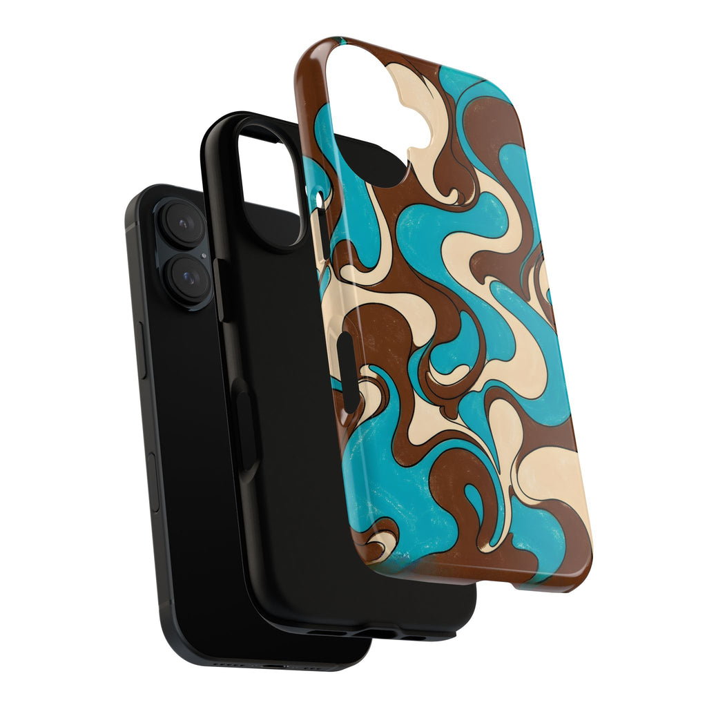 Fillmore Flow - Turquoise & Chocolate Phone Case