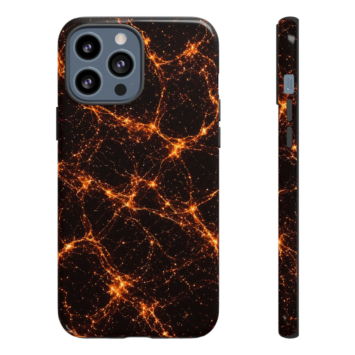 Neon Mycelium - Solar Flare Phone Case