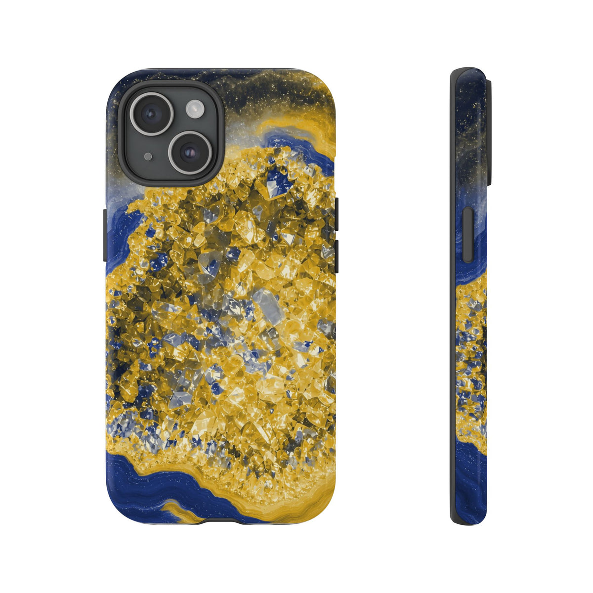 Geode Core - Mustard Navy Phone Case